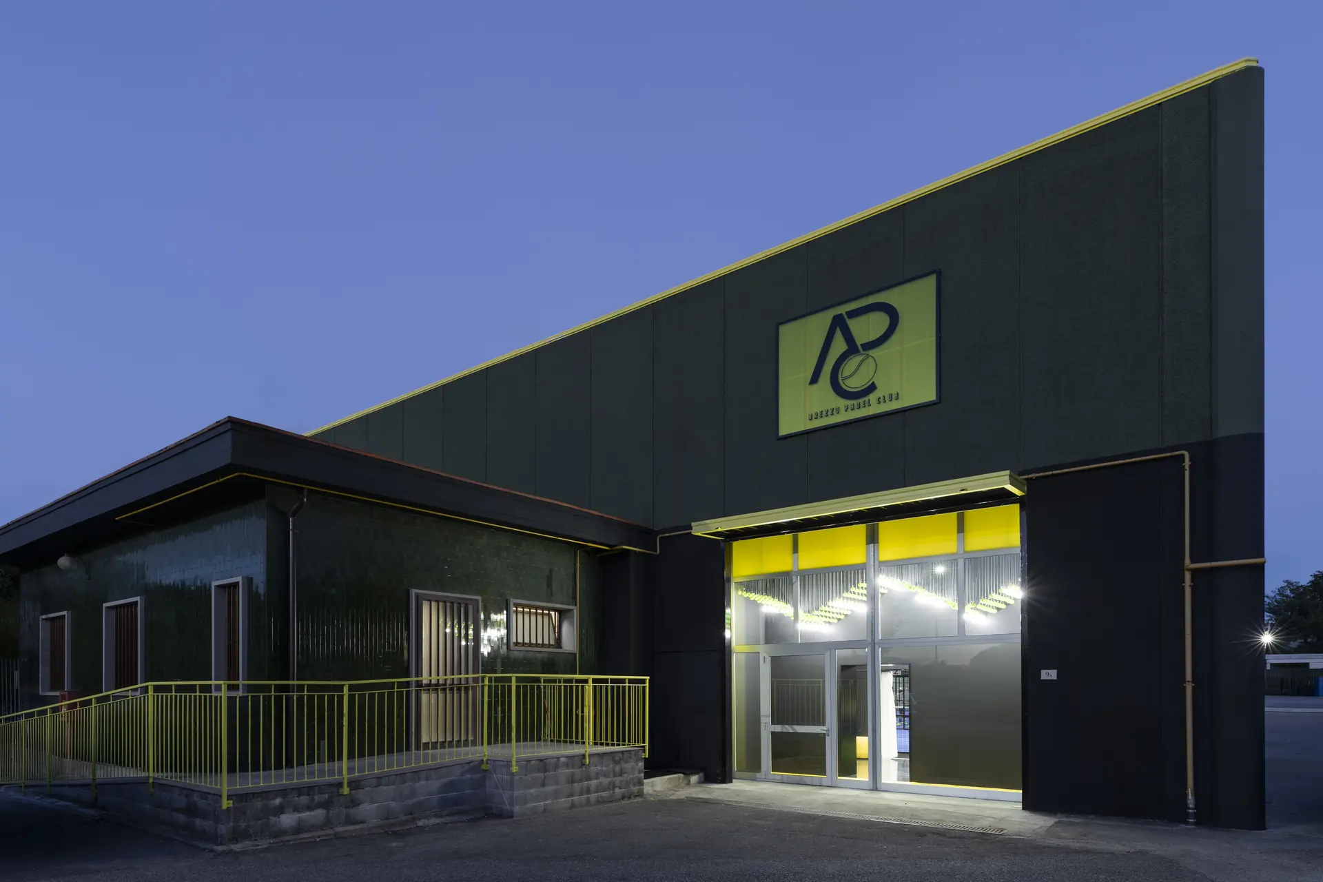 Gli spazi di Arezzo Padel Club